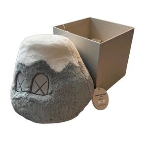 KAWS HOLIDAY Mount Fuji Grey Plush